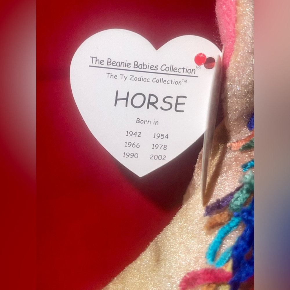 MNWMT TY Beanie Baby Horse Zodiac Collection. - Picture 6 of 9